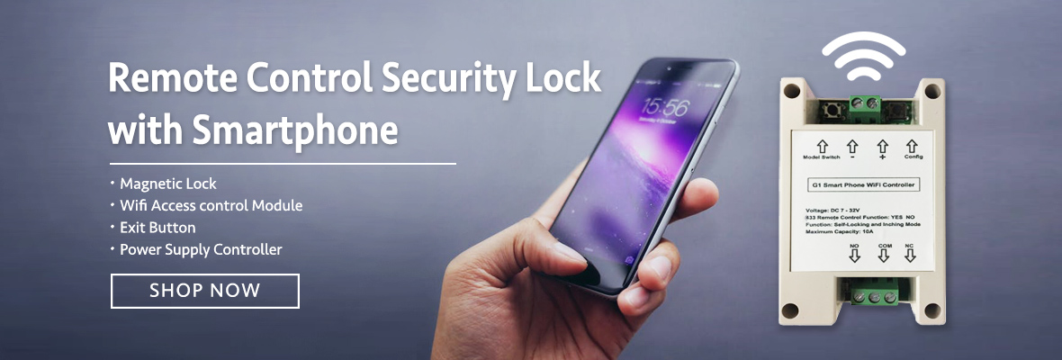 Smartphone controlled security locks Smartphone controlled security lock